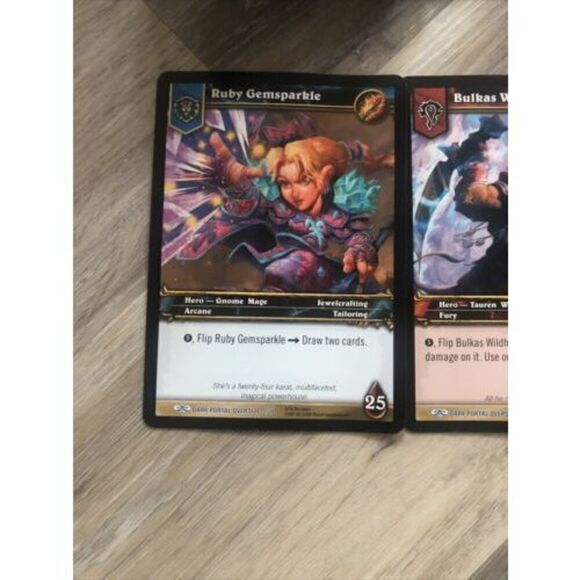 World of Warcraft  Dark Portal Trading Cards Starter Box. Pre Owned. - Picture 6 of 8